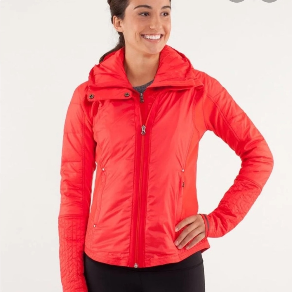 Lululemon Run: Bundle Up Jacket Red